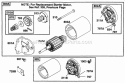 Page H Diagram and Parts List for 254702-0103-01  Briggs and Stratton Engine